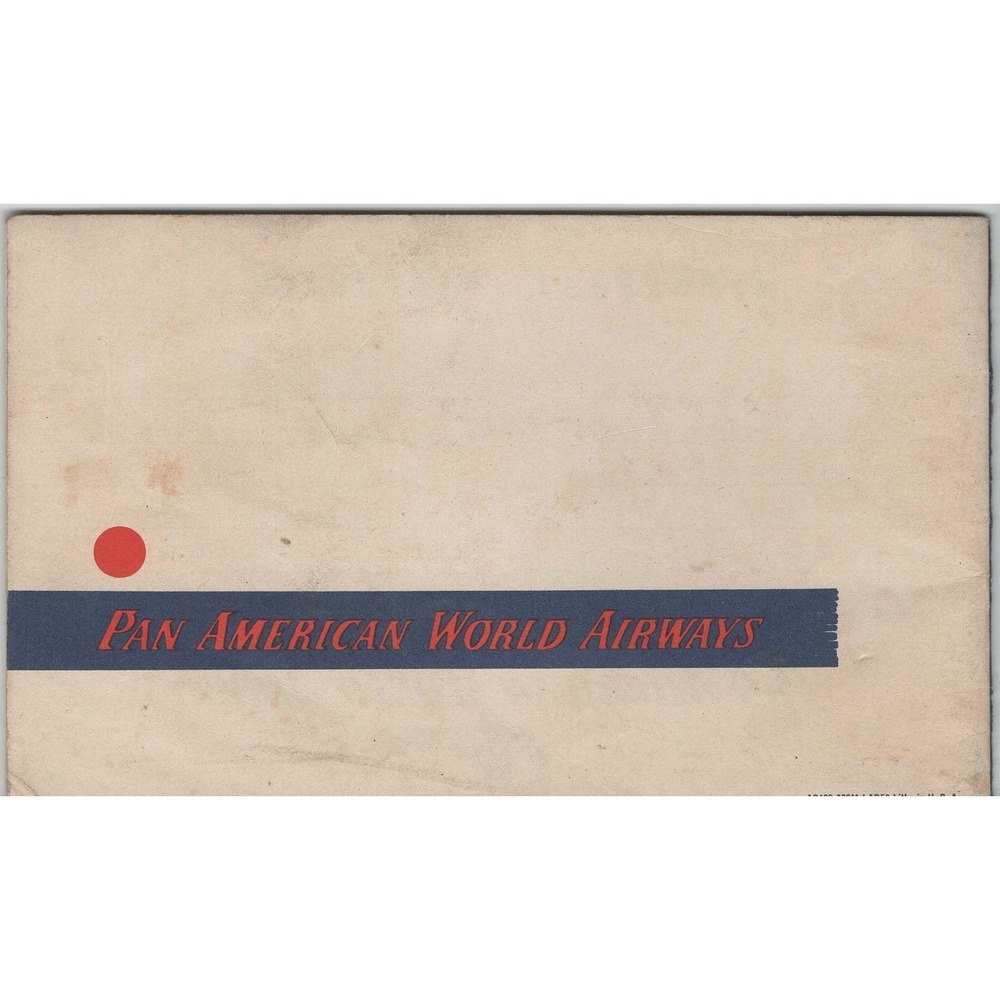 Vintage Pan American World Airways Air Traveler's Dictionary PAA Booklet - Picture 2 of 2